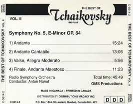 The Best Of Tchaikovsky Vol. 2 - $8.77