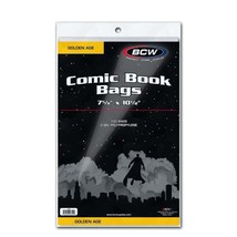 1000 BCW Golden Comic Bags - £45.29 GBP