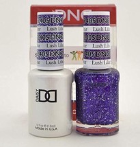 DND *Duo Gel* (Gel &amp; Matching Polish) Glitter Set 405 - Lush Lilac Star ... - £9.29 GBP