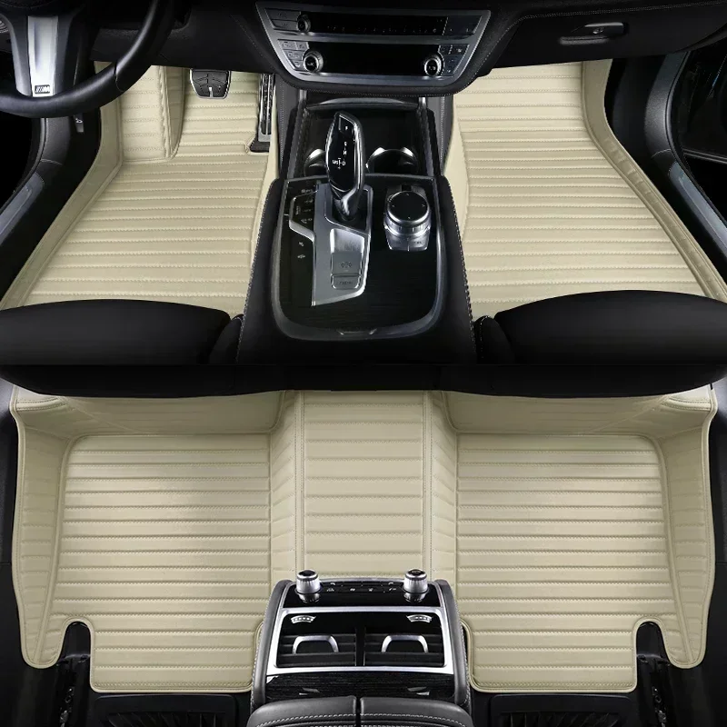 5D Striped Customized Car Floor Mats for Mercedes Benz C class W203 2004... - $119.68