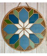 Flower Quilt Wood Door Hanger - €42,01 EUR