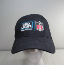 Bud Light NFL Shield Hat Cap Snapback Adjustable Mens navy blue - £5.44 GBP