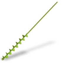 32&quot; X 2&quot; Upgraded Elongated Auger Drill Bit- No Need To Squat Post Hole ... - £32.04 GBP