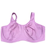 Wacoal 855170 Simone Sport Underwire Bra 42D Lavender Nylon/Spandex Blend - €29,08 EUR