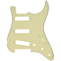 Fender 62 Stratocaster 11 Hole Mint Green Pickguard, 3-Ply for 3 Single ... - $73.99
