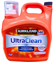 Kirkland Signature Ultra Liquid HE Detergent Fresh Scent 194 Ounce 146 L... - $34.50
