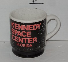Vintage Kennedy Space Center Florida Coffee Mug Cup Ceramic Shuttle - £19.36 GBP