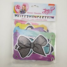 JoJo Siwa &quot;Life&#39;s A Party!&quot; 6 Foot Party Banner Decoration Nickelodeon - £6.22 GBP