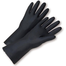 Everbilt Neoprene Reusable Gloves, Long Cuff, Embossed Grip, Large,1 Pair - £7.61 GBP