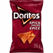 4 x Bags Doritos Spicy Nacho Tortilla Chips 255g each, Canada, Free Shipping! - $36.77