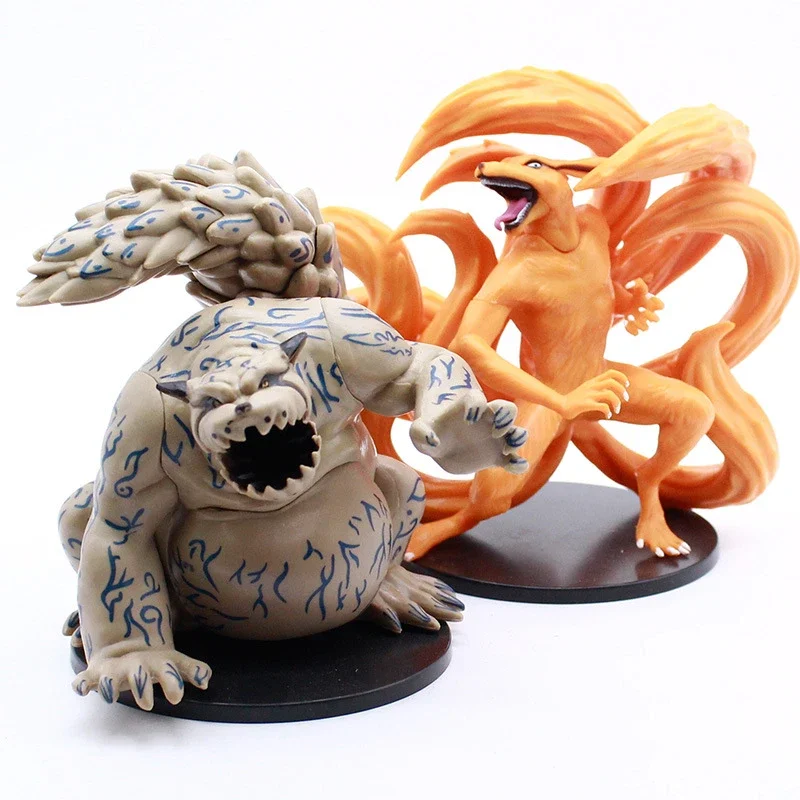 Bandai Anime Shippuden Figure Bijuu Series Kyuubi Kurama Gyuki Shukaku