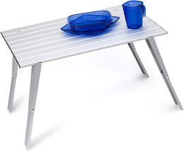 Gsi Outdoors Aluminum Macro Table Is Collapsible And Lightweight For Traveling - £62.34 GBP