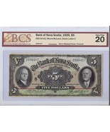 Bank of Nova Scotia,1929 $5 Bill  VF20  B24 - £432.06 GBP