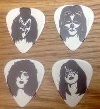 Kiss Guitar Pick Lot of 4 Two Sided Rock Plectrums 0.71m - $19.16 CAD