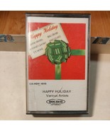 Vintage Happy Holiday Christmas Songs Cassette Music Tape Various Artist... - $19.56 CAD