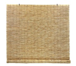 NEW Cordless light Filtering Bamboo Interior/Exterior Roll Up Shade - Na... - $28.50+