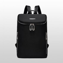 Casual Women&#39;s Solid Large-capacity Backpack Travel Bag Female Simple Light Bagp - £28.27 GBP