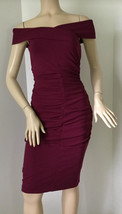 NEW Nicole Miller Collection Structured Off-Shoulder Dress (Size 4) -$420.00! - £72.34 GBP