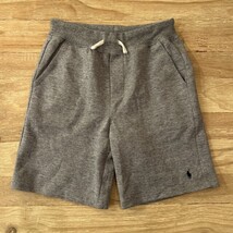 Polo Ralph Lauren Pull On Sweat Shorts, Boys Size 5, Gray NEW MSRP $35 - $19.20