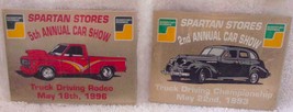Vintage Spartan Store 2nd &amp; 5th Car Annual Car Show Plaques - €2,61 EUR