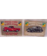 Vintage Spartan Store 2nd &amp; 5th Car Annual Car Show Plaques - $2.99