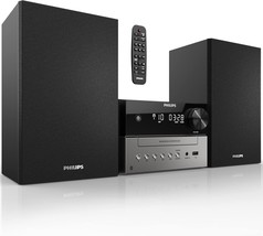 Philips Bluetooth Home Stereo System With Cd Player, Wireless Streaming, Mp3, - £130.69 GBP