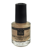 Inm Nothern Lights Hologram Top Coat - Gold