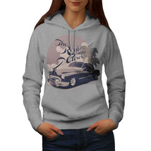Wellcoda Classy America Womens Hoodie, Cuba Car Casual Hooded Sweatshirt - £29.06 GBP