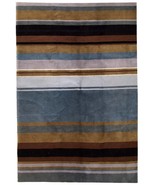 Handmade vintage Indian Modern rug 5.6&#39; x 7.9&#39; (171cm x 241cm) 1980s - 1... - $12,007.44 MXN