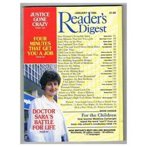 Reader&#39;s Digest Magazine January 1994 mbox2618 Doctor Sara&#39;s Battle For Life - £3.12 GBP