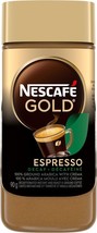 Nescafe Gold Espresso Decaf Instant Coffee 90g From Canada NEW Flavor! - $27.09