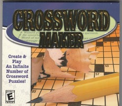 Crossword maker CDRS786 PC CD-Rom by Cosmi  for Win 98/XP  2005 - €10,24 EUR