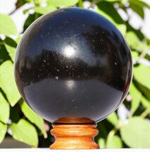 High Quality Polished Stone Black Tourmaline Ball Ideal Feng Ball...-
sh... - $592.76