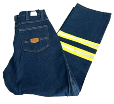 Red Kap Men Safety Reflective Enhanced Visibility 32x29 (READ) Denim Jea... - $52.10 CAD
