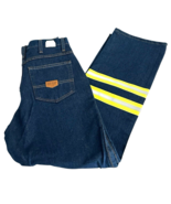 Red Kap Men Safety Reflective Enhanced Visibility 32x29 (READ) Denim Jea... - $37.99