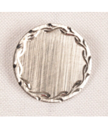 Sterling Silver Signet Pin No Monogram 5 Grams Jeweler&#39;s Estate Item - $33.65