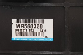 01 Montero Sport V6 4x2  Key Plug Play Ecm Ecu Control Module MR560350 image 3