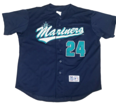 Ken Griffey Jr Jersey Mens XL Seattle Mariners MLB Baseball #24 True Fan 1997 - $67.60