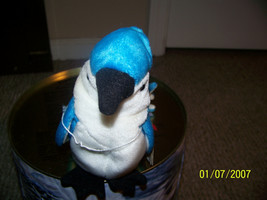 vintage 90&#39;s beanie baby   {rocket the blue jay} - £11.84 GBP
