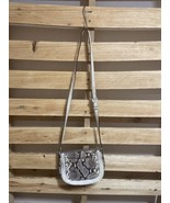 Michael Kors Snakeskin Crossbody Purse Handbag KG - $752.67 MXN