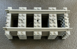 LEGO PN 53401 RC Straight Train Track - Dark Bluish Gray - 4 Pieces - New - £9.08 GBP