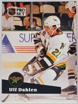 1991 Pro Set Hockey French #106 Ulf Dahlen Minnesota North Stars - $3.91