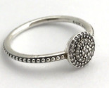 Authentic PANDORA Radiant Elegance Sterling Silver Ring, 190986-50 Sz 5 New - $42.74