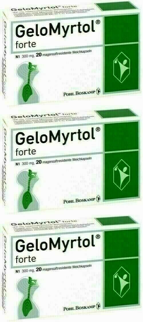 20 PACK-GeloMyrtol FORTE-300mg ×20kaps TRACKING NUMBER. - $356.99