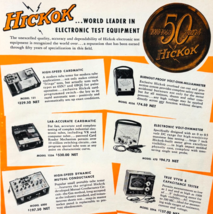 1960 Hickok Electrical Instrument Co Advertisement Vintage Electronics D... - $19.99