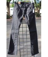 Rue 21 Slim Boot Cut Black Jeans Twenty One NWT Patter on Pocket New - £6.24 GBP