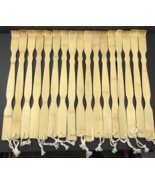 Bamboo Back Scratchers Lot of 17 Long Handled Itch Relief 18.5&quot; - €16,90 EUR