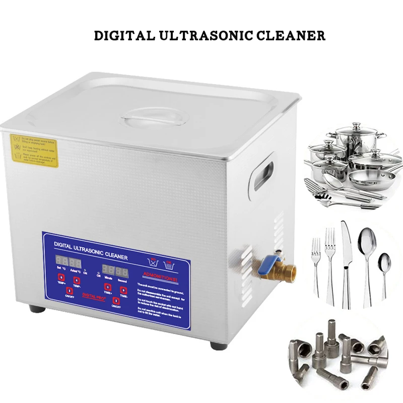 2L 30L Digital Automatic Ultrasonic Cleaner Cleaning Machine Portable Dish - $215.88+