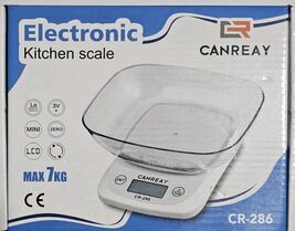 Canreay Electronic Kitchen Scale Max 7KG CR-286 Color Blue  - $10.37