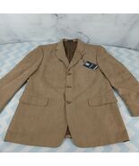 Stafford Essentials New Taupe  Classic Fit Corduroy Sportcoat  - 42R - $59.95
